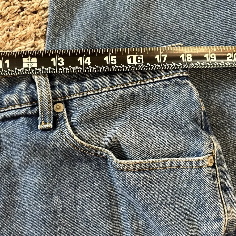 Polo Jeans Co Ralph Lauren 38x34 Relaxed Blue Denim Jeans Mens Classic‎ Fit